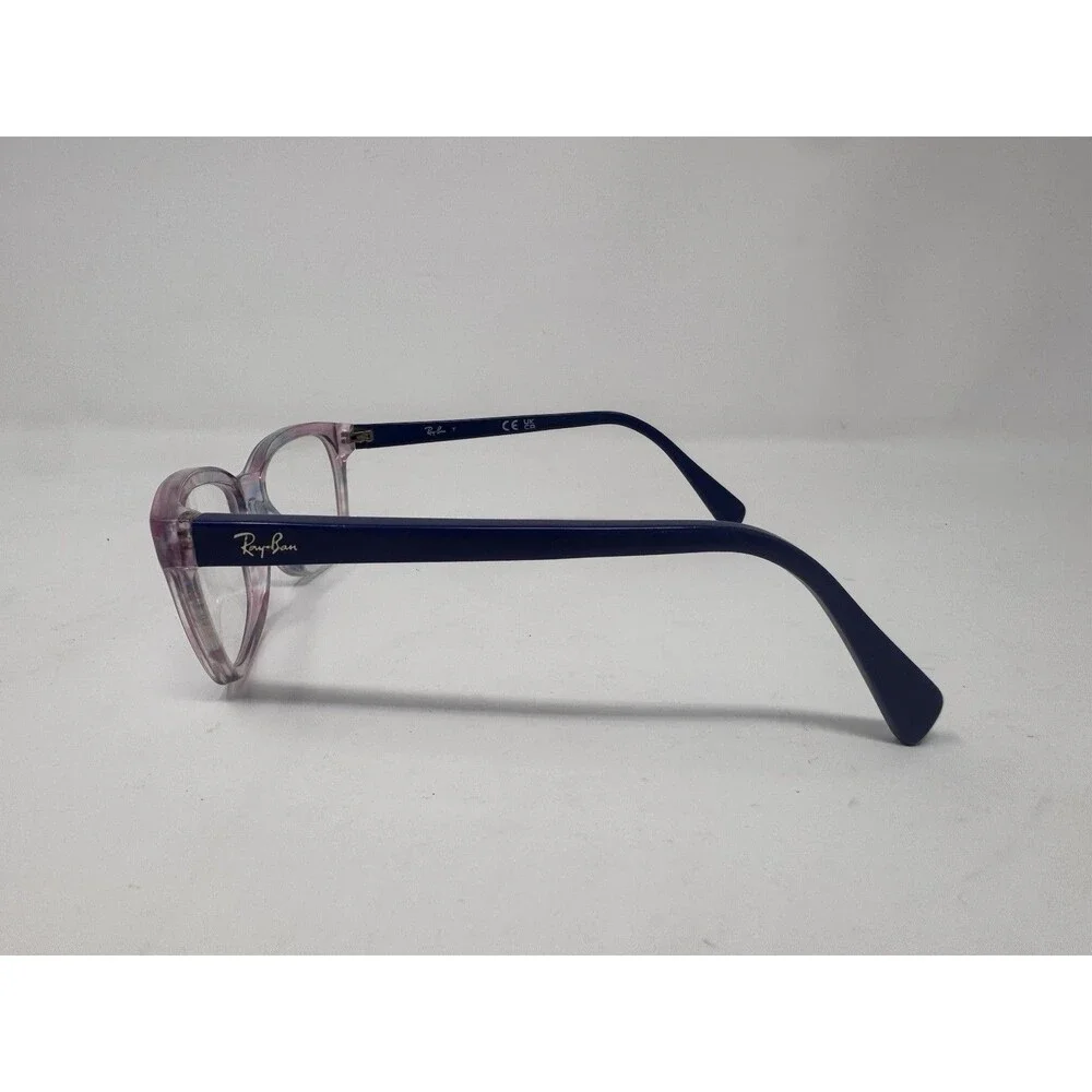 Ray-Ban RB1591 Junior Eyeglass Frames Only 46-16-125 Clear Blue 3807 Authentic